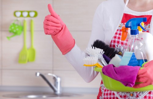 Upper Walthamstow Carpet Cleaners working safely in a home environment